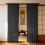 Solid Color Sheer Curtains Black 51x39in Rod Pocket 1pc 4