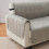 Quilted Sofa Cover for 3-Seater, Microfiber, Machine 3