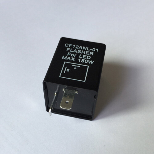 Ηλεκτρονικό φλας Worgeous12V LED2Pin για φλας αυτοκινήτου και μοτοσικλέτας, 2