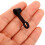 Black Rubber Brake Caliper Dust Caps 10 pcs 8