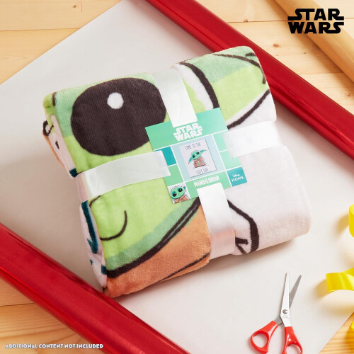 Manta de lã Baby Yoda 59x51 polegadas 1