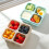 Conjunto de lancheira Bento com 4 compartimentos - Pode ser usado no micro-ondas e na lava-louças. 5