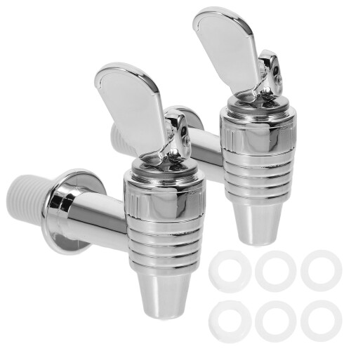 2 Stück Saftspender-Eimer-Ersatzhahn Universal-Trinkbrunnenhahn 1