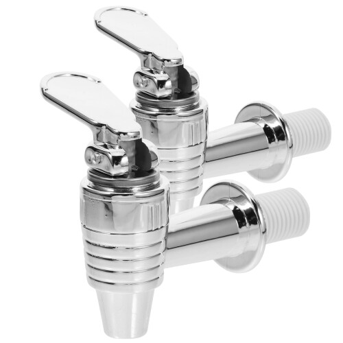 2 Stück Saftspender-Eimer-Ersatzhahn Universal-Trinkbrunnenhahn 2
