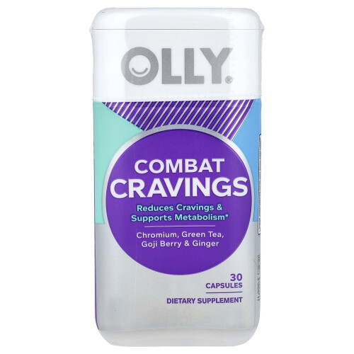 OLLY, Combat Cravings, 30 Cápsulas