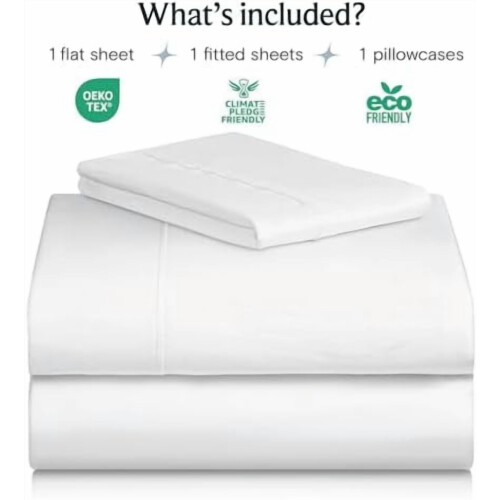Queen Deep Pocket Microfiber Sheet Set 4-Piece 1