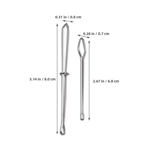 2 buc elastice instrumente Threaders pentru cusut elastic metalic trageți cordon Threader pensete instrumente de cusut accesorii de cusut 1