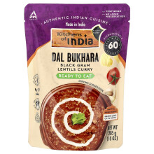 Kitchens of India, Kuchnie Indii, Dal Bukhara, Czarne Gramy, Kariety, 10 oz (285 g)