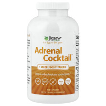 Jigsaw Health, Adrenal Cocktail + Wholefood Vitamiini C, 360 kapselia