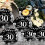 30th Birthday Party Theme Tableware Set Disposable Decorative Tableware Paper Set 6