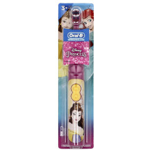 Oral-B, Børn, Batteri-drevet Tandbørste, Blød, 3+ År, Disney Prinsesse, 1 Tandbørste