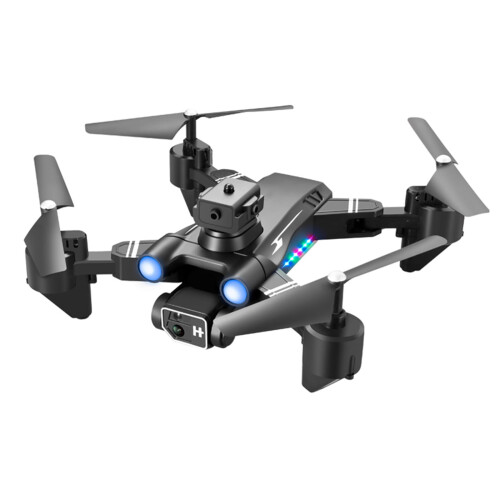 Πτυσσόμενο FPV Drone με διπλές κάμερες HD 1080P, αυτόματη αποφυγή εμποδίων και φώτα LED για 2