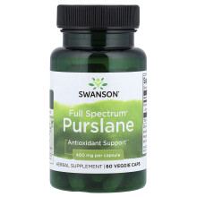 Swanson, Vollspektrum-Purslane, 400 mg, 60 pflanzliche Kapseln
