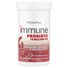NaturesPlus, Immunprobiotikum, 10 miljarder CFU, 30 kapslar