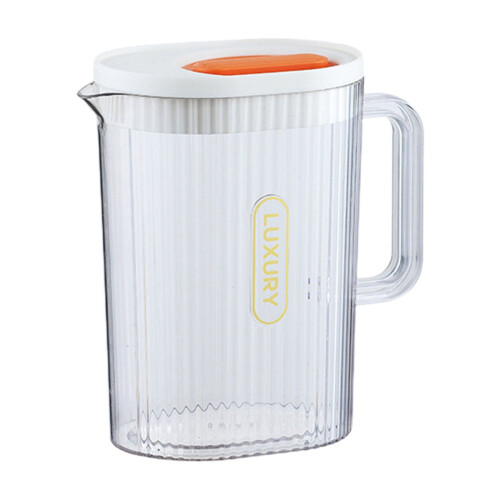 Κανάτα με καπάκι, πλαστική κανάτα νερού 67oz για ποτό πάρτι, διανομέας ποτών για 2