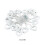 LED Heart String Lights Wooden Design Warm Glow 10m 3