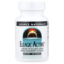 Source Naturals, Ellagic Active, 60 Tablets