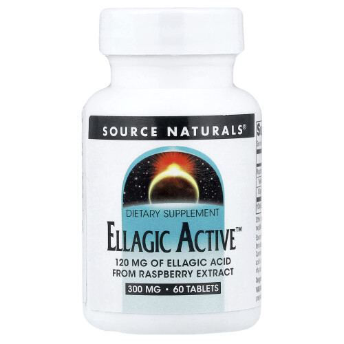 Source Naturals, Ellagic Active, 60 Tablets