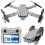 Drone 2.4G με διπλή κάμερα 1080P και οθόνη 4,3 ιντσών, τηλεχειριστήριο τετρακόπτερο χωρίς 5