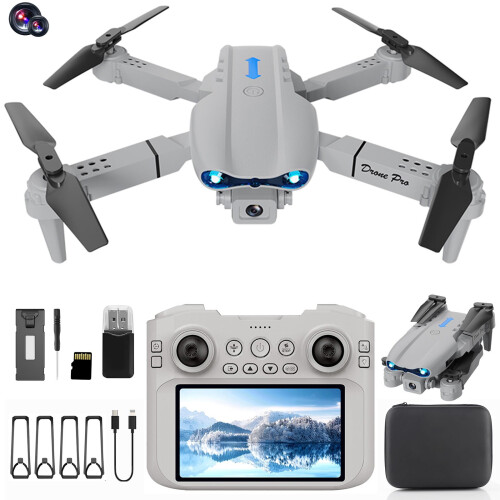 Drone για παιδιά ενηλίκων, Drone με τηλεχειριστήριο κάμερας με οθόνη 4,3 ιντσών, 2.4G RC 1