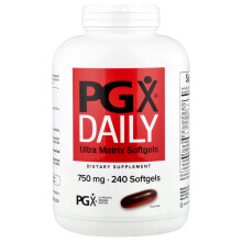 Natural Factors, PGX Daily, Ultra Matrix Softgelit, 240 Softgelia