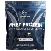 MRM Nutrition, Whey Protein mit Probiotika & Postbiotika, Schokolade, 80.1 oz (2,270 g)