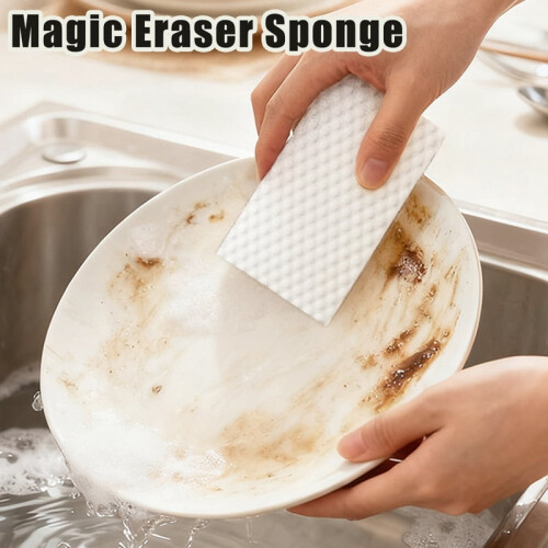 Σφουγγάρι Magic Eraser με αντιχαρακτική μελαμίνη αφρού 30 ή 60 τεμάχια 2