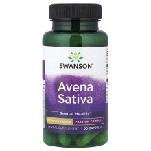Swanson, Avena Sativa, 575 mg, 60 Kapszula
