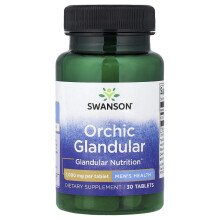 Swanson, Orchic Glandular, Men's Health, 1,000 mg, 30 Tablets