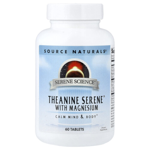 Source Naturals, Serene Science, Theanine Serene, 60 Tabletten