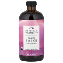 Heritage Store, Aceite de Semilla Negra, 16 fl oz (473 ml)