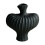 Black Pumpkin-Shaped Vase – Modern Decorative Vase for 2