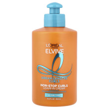 L'Oréal, Elvive, Dröm Längder Kringlor, Lämna in Cream, 10,2 fl oz (300 ml)