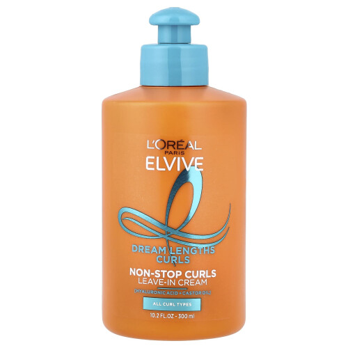 L'Oréal, Elvive, Dream Lengths Κούρλ, Leave-In Κρέμα, 10.2 fl oz (300 ml)