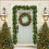 Guirlanda de pinheiro artificial realista de 78 polegadas – Videira de Natal flexível para lareira/porta/casamento – Decoração resistente a 5