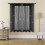 Sheer Curtains Solid Color 40x51 Inch Butterfly Embroidery 5