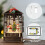 Globo de Neve Musical Iluminado com Boneco de Neve e Árvore de Natal, Glitter Giratório – Decoração e Presente de Natal – Compatível com 4