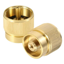 Outdoor Flat Gas Tank MAPP Gas Tank Mutual Refilling Adapter Camping Propane Gas Tank Converter Adapter