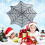 Svart rund spetsduk, 76 cm polyester 2