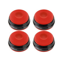 4 Stuks HiFi Schokdempende Spikes van Aluminiumlegering met Siliconen Isolatievoetjes voor Audio-Cd-Spelers, Hifi-Versterkers, Luidsprekers en