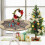 Svart rund spetsduk, 76 cm polyester 5