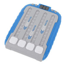 Rhythm-Game-Maschine 6 Stufen Handheld-Spielzeug Blau 15x11x3cm