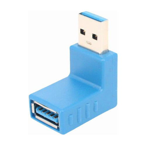 Προσαρμογέας USB3.0 αρσενικού σε θηλυκό 90 μοιρών (AM/AF) - Μετατροπέας/επέκταση υψηλής 1