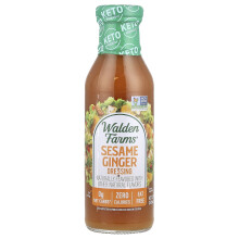 Walden Farms, Salsa di Insalata di Sesamo e Gengibre, 12 fl oz (355 ml)