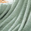 Couverture à franges tricotées 50 x 60 pouces 4