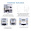 Ηλεκτρικός μετρητής kWh 5-80A220/380V4-Wire με οθόνη LCD και βάση στήριξης σε ράγα DIN 5