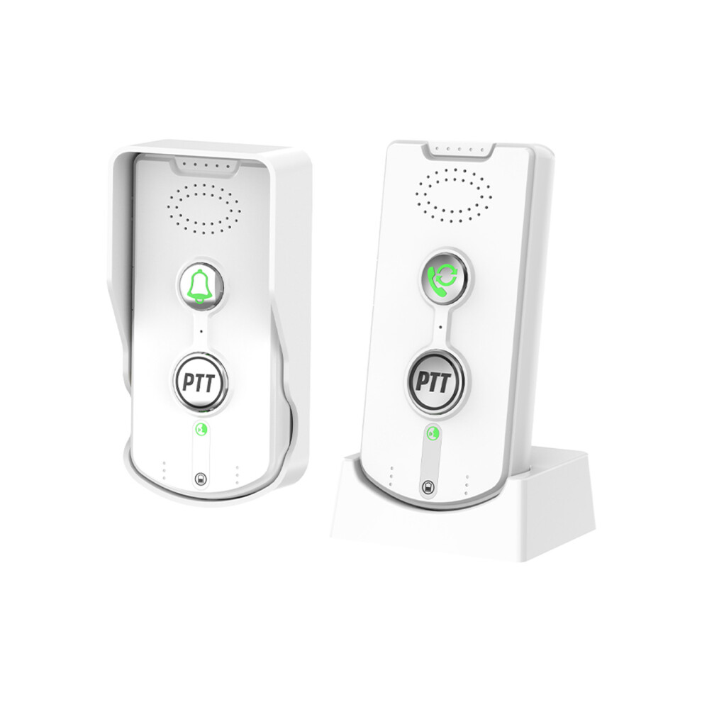 Wireless Rechargeable Doorbell Intercom 1000M/3280Ft Waterproof 3 Volume Levels 7611390937239