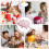 Spaarpot Roze Plastic Muntenspaarpot 1 stuk 6