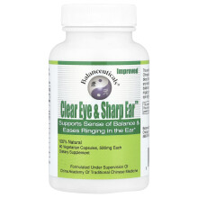 Balanceuticals, Klarer Augenblick & Schärfer Ohr, 500 mg, 60 vegetarische Kapseln