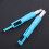 needle threader stitch 3pcs Sewing Needle Inserter Needle Threading Tool for Sewing Machine (Blue) 3